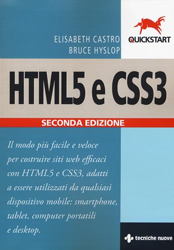 HTML e CSS - Elizabeth Castro, Bruce Hyslop - Libro Tecniche Nuove 2015, Hops-Quickstart | Libraccio.it