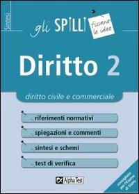 Diritto. Vol. 2: Diritto civile e commerciale. - Mario Alberto Catarozzo, Fabio Cesare - Libro Alpha Test 2000, Gli spilli | Libraccio.it
