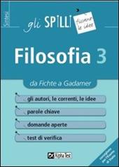 Filosofia. Vol. 3: Da Fichte a Gadamer.