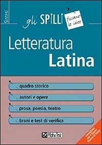 Letteratura latina - Sabrina Torno - Libro Alpha Test 2013, Gli spilli | Libraccio.it