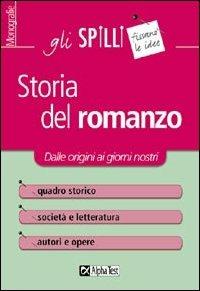 Storia del romanzo - Raffaello Panattoni - Libro Alpha Test 2015, Gli spilli | Libraccio.it