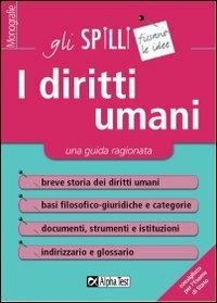 I diritti umani. Una guida ragionata - Guido Tassinari - Libro Alpha Test 2015, Gli spilli | Libraccio.it