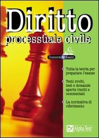 Diritto processuale civile  - Libro Alpha Test 2006 | Libraccio.it