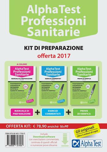 Alpha Test. Professioni sanitarie. Kit di preparazione: Manuale di preparazione-Esercizi commentati-Prove di verifica. Con software di simulazione - Stefano Bertocchi, Doriana Rodino, Alberto Sironi - Libro Alpha Test 2015, TestUniversitari | Libraccio.it