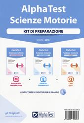 Alpha Test. Scienze motorie. Kit di preparazione. Nuova ediz. Con Contenuto digitale per download e accesso online