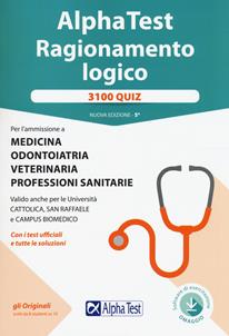 Alpha Test. Ragionamento logico. 3100 quiz. Nuova ediz. Con Contenuto digitale per download e accesso on line - Marco Pinaffo, Massimiliano Bianchini, Fausto Lanzoni - Libro Alpha Test 2018, TestUniversitari | Libraccio.it