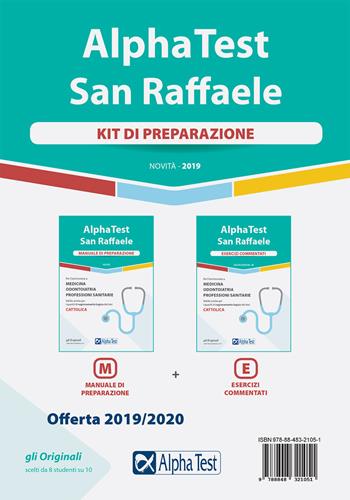Alpha Test San Raffaele. Per l'ammissione a Medicina, Odontoiatria, Professioni sanitarie. Kit di preparazione: Manuale di preparazione-Esercizi commentati - Carlo Tabacchi, Massimiliano Bianchini, Renato Sironi - Libro Alpha Test 2018, TestUniversitari | Libraccio.it