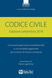 Codice civile. Settembre 2018