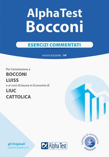 Alpha Test. Bocconi. Esercizi commentati  - Libro Alpha Test 2020, TestUniversitari | Libraccio.it