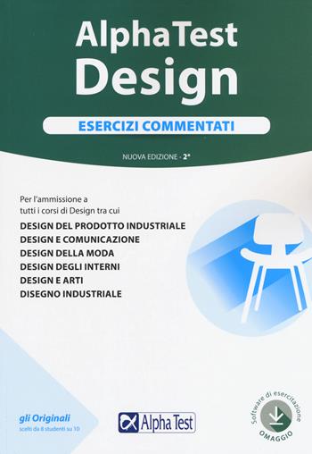 Alpha Test. Design. Esercizi commentati. Con Contenuto digitale per accesso on line - Stefano Bertocchi, Fausto Lanzoni, Carlo Tabacchi - Libro Alpha Test 2020 | Libraccio.it