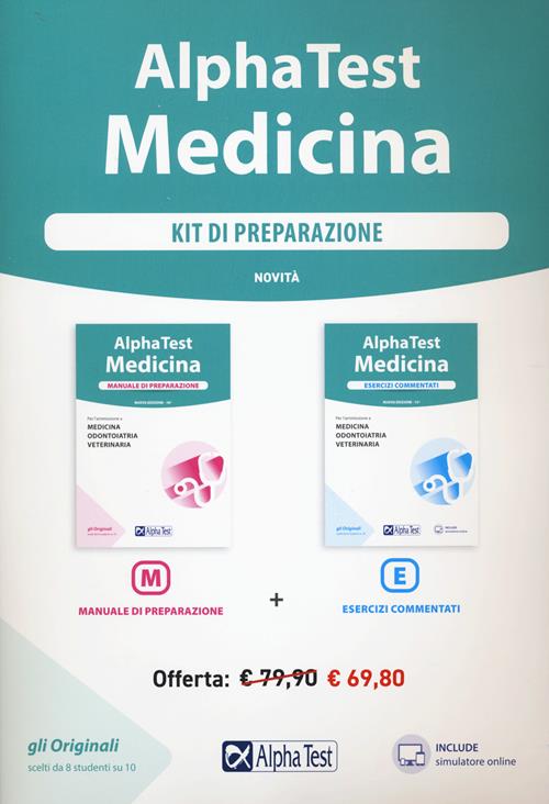 Alpha Test. Medicina. Kit di preparazione Stefano Bertocchi, Doriana