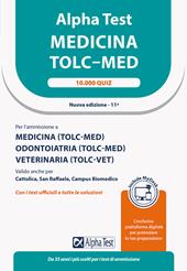 Alpha test. Medicina. TOLC-MED. 10.000 quiz. Ediz. MyDesk. Con Contenuto digitale per download e accesso on line