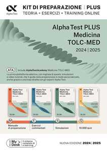 Image of Alpha Test. Medicina. TOLC-MED. Kit di preparazione Plus. Teoria ...