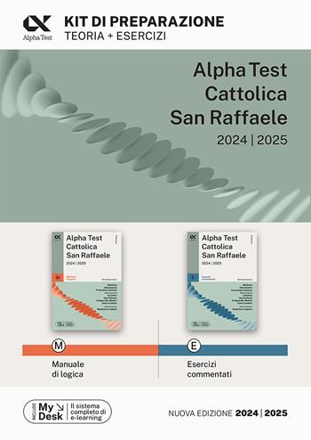 Alpha Test Cattolica San Raffaele. Kit di preparazione. Con MyDesk - Francesca Desiderio, Carlo Tabacchi - Libro Alpha Test 2023, TestUniversitari | Libraccio.it