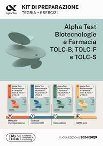 Image of Alpha Test. Biotecnologie e farmacia TOLC-B, TOLC-F e TOLC-S. Kit...