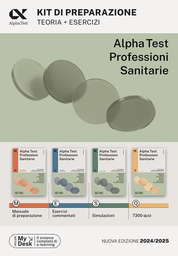 Alpha Test. Professioni sanitarie. Kit di preparazione. Ediz. MyDesk. Con Contenuto digitale per download e accesso on line - Stefano Bertocchi, Massimiliano Bianchini, Stefania Provasi - Libro Alpha Test 2023, TestUniversitari | Libraccio.it