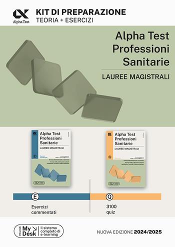 Alpha Test. Professioni sanitarie. Lauree magistrali. Kit di preparazione. Ediz. MyDesk  - Libro Alpha Test 2023, TestUniversitari | Libraccio.it