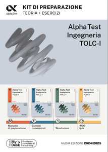 Image of Alpha Test. Ingegneria. TOLC-I. Kit di preparazione
