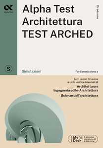 Image of Alpha Test. Architettura.Test arched. Simulazioni. Per l'ammissio...