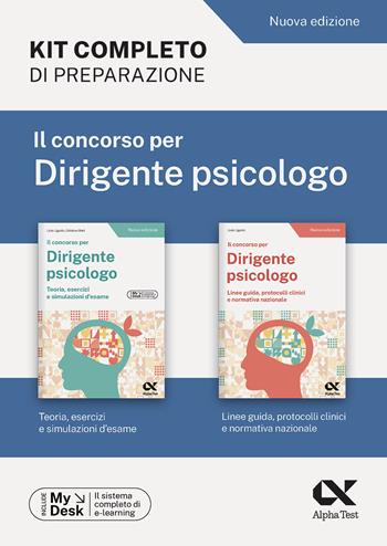 Il concorso per dirigente psicologo. Kit completo di preparazione. Ediz. MyDesk - Livia Ligorio, Cristina Olmi - Libro Alpha Test 2024, TestProfessionali | Libraccio.it