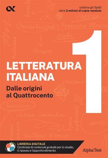 Letteratura italiana. Con estensioni online. Vol. 1: Dalle origini al Quattrocento - Giuseppe Vottari, Giuseppe Vottari - Libro Alpha Test 2024, Gli spilli | Libraccio.it