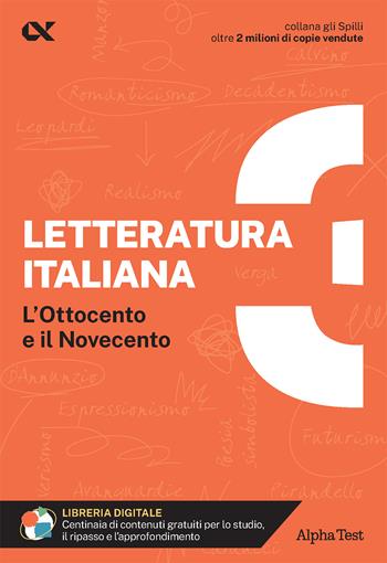 Letteratura italiana. Con estensioni online. Vol. 3: Ottocento e Novecento - Giuseppe Vottari, Giuseppe Vottari - Libro Alpha Test 2024, Gli spilli | Libraccio.it