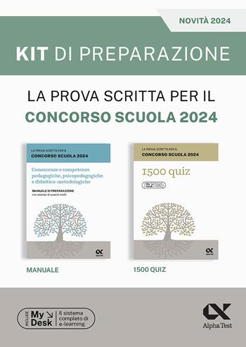 La prova scritta per il concorso scuola 2024. Kit di preparazione. Ediz. MyDesk. Con Contenuto digitale per download e accesso on line - Maddalena De Notariis - Libro Alpha Test 2024, Concorso insegnanti | Libraccio.it