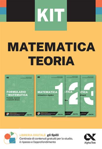 Kit Spilli. Matematica teoria. Per esame di maturità  - Libro Alpha Test 2026, Gli spilli | Libraccio.it