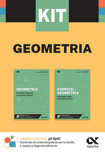 Kit Spilli. Geometria. Per esame di maturità  - Libro Alpha Test 2026, Gli spilli | Libraccio.it