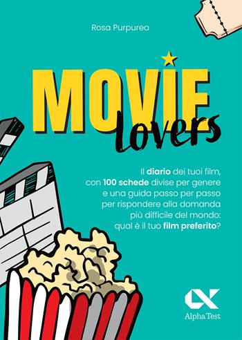 Movie lovers. Il diario dei tuoi film, con 100 schede divise per genere - Rosa Purpurea - Libro Alpha Test 2024, Vitamine | Libraccio.it