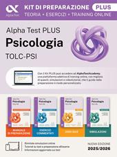 Alpha Test Plus Psicologia TOLC-PSI. Kit di preparazione Plus. Ediz. MyDesk. Con Contenuto digitale per download e accesso online