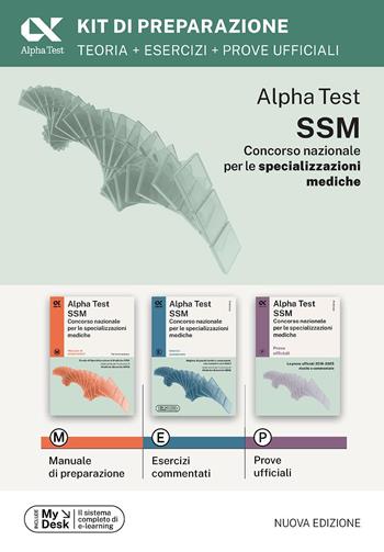 Alpha Test SSM. Kit di preparazione. Edizione 2026-2027. Per concorso SSM e MMG. Con piattaforma digitale  - Libro Alpha Test 2025, TestUniversitari | Libraccio.it