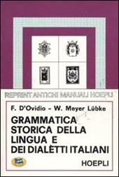 Grammatica storica della lingua e dei dialetti italiani