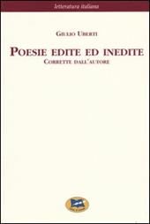 Poesie edite ed inedite. Corrette dall'autore [1871]