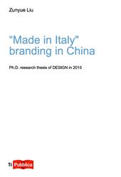 Made in Italy, branding in China