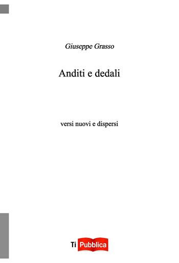 Anditi e dedali - Giuseppe Grasso - Libro Lampi di Stampa 2018, TiPubblica | Libraccio.it