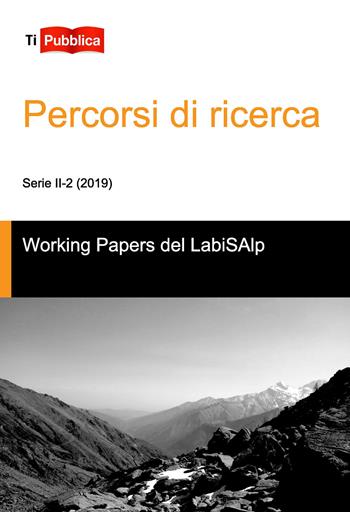 Percorsi di ricerca (2019). Vol. 2 - LabiSAlp - Libro Lampi di Stampa 2019, TiPubblica | Libraccio.it
