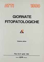 Giornate fitopatologiche. Atti (Pisa, 23-27 aprile 1990)
