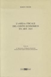 L'area fiscale del conto economico ex art. 2425