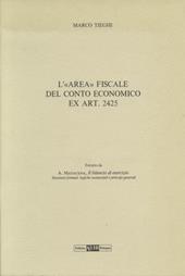 L' area fiscale del conto economico ex art. 2425