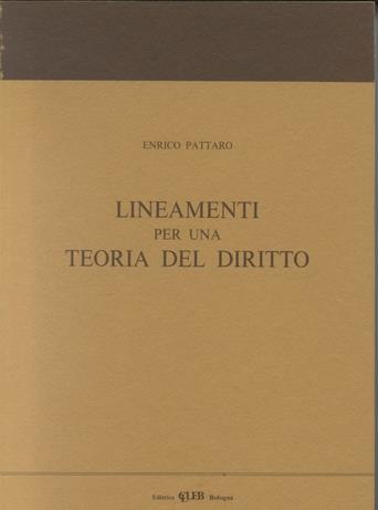 Linementi per una teoria del diritto - Enrico Pattaro - Libro CLUEB 1990 | Libraccio.it