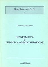 Informatica e pubblica amministrazione