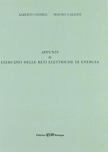 Appunti di esercizio delle reti elettriche di energia - Alberto Giorgi, Mauro Calzati - Libro CLUEB 1982 | Libraccio.it