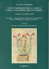 Nuovi problemi della logica e della filosofia della scienza. Atti del Congresso. Vol. 1: Filosofia della scienza
