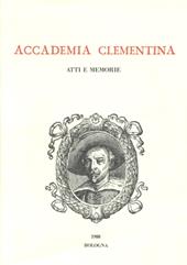 Accademia Clementina. Atti e memorie. Vol. 22