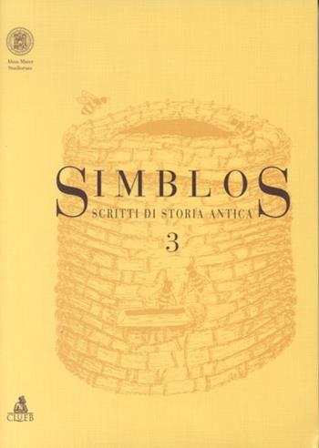 Simblos. Scritti di storia antica. Vol. 3  - Libro CLUEB 2022 | Libraccio.it