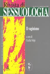 Rivista di sessuologia (2000). Il vaginismo