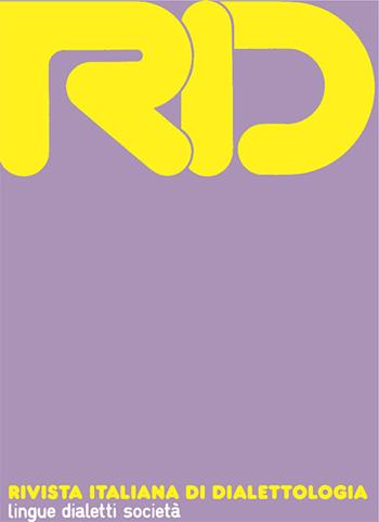 RID. Rivista italiana di dialettologia. Vol. 27  - Libro CLUEB 2022 | Libraccio.it