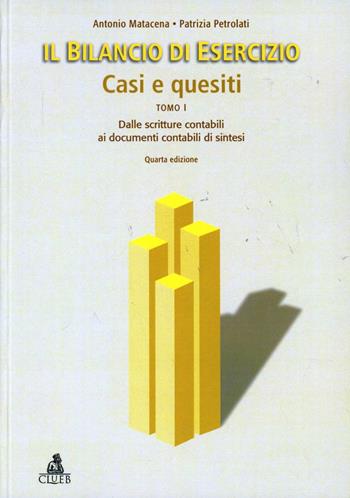 Il bilancio di esercizio. Casi e quesiti. Dalle scritture contabili ai documenti contabili di sintesi. Vol. 1 - Antonio Matacena, Patrizia Petrolati - Libro CLUEB 2005, Il nuovo bilancio d'esercizio | Libraccio.it