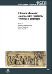 Disturbi alimentari e ponderali in medicina, chirurgia e psicologia